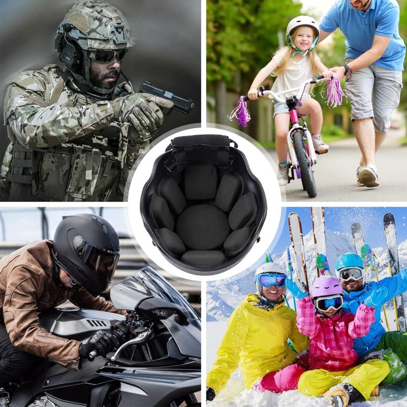 Aoutacc Universal Airsoft Helmet Pads,Comfortable Helmet Replacement Foam Padding Kits Accessories Mats for Fast/Mich/ACH/USMC/PASGT Helmet - Image 5